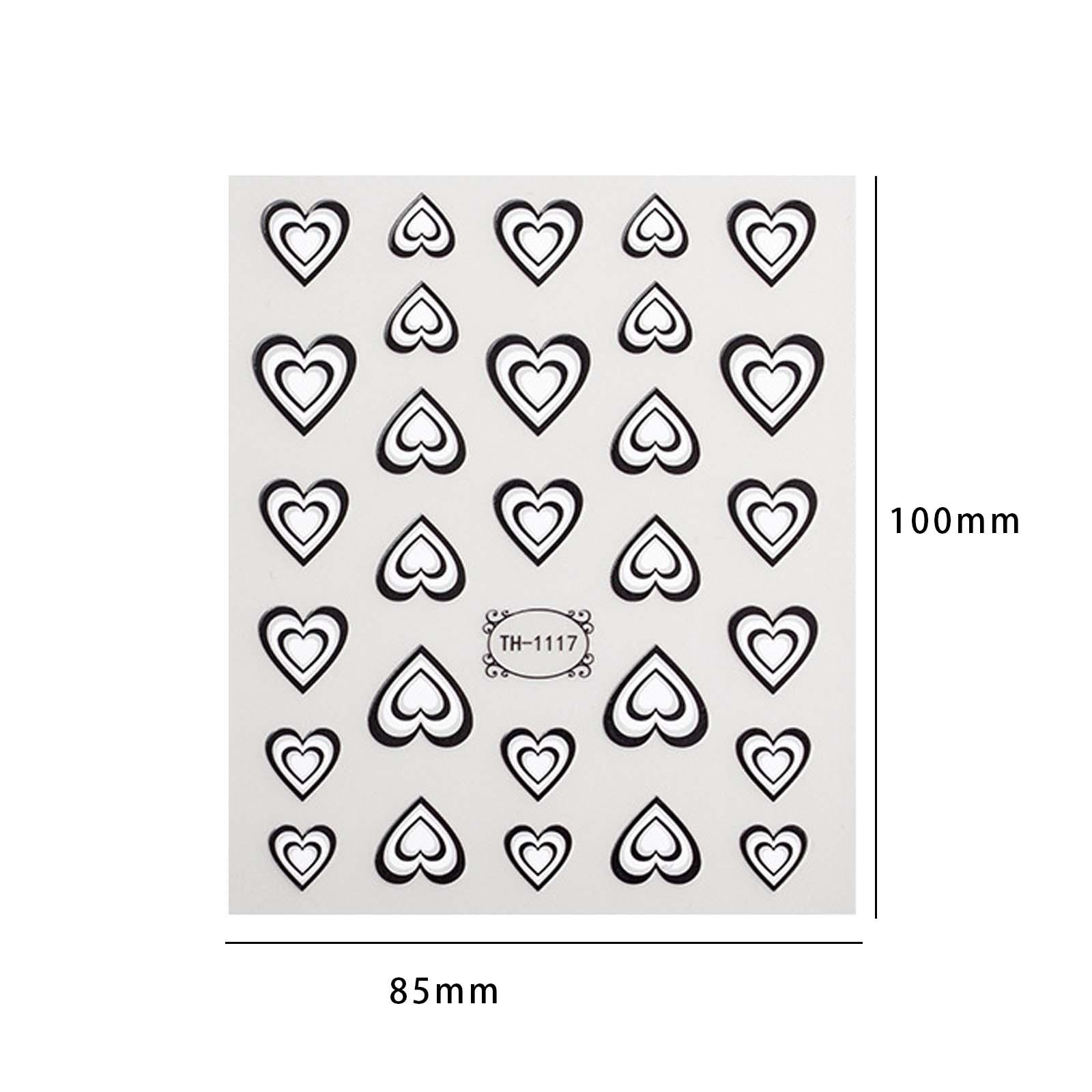 Valentijnsdag 3D Hart Nagelsti - Nail Art Valentines Day recensie en prijs