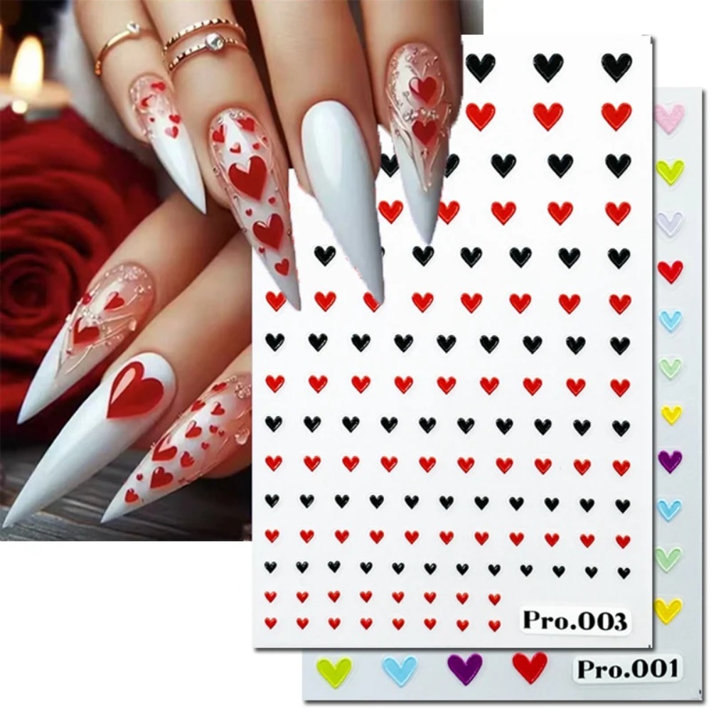 5D Geëmbosseerde Nagelkunst St - Nail Art Valentines Day recensie en prijs
