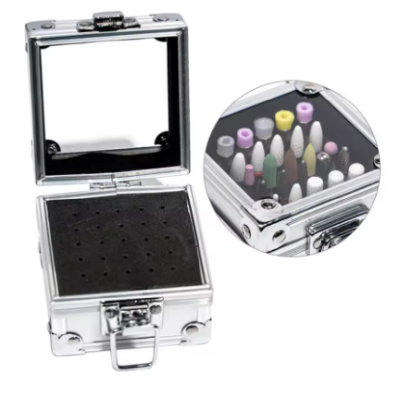 Nagelboorbits opbergdoos van a - Nail Drill Machine recensie en prijs