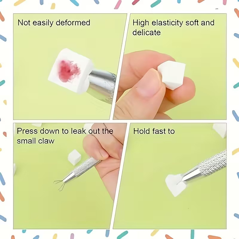 Mini-sponsjes voor nagels en n - Nail Art Ombre recensie en prijs