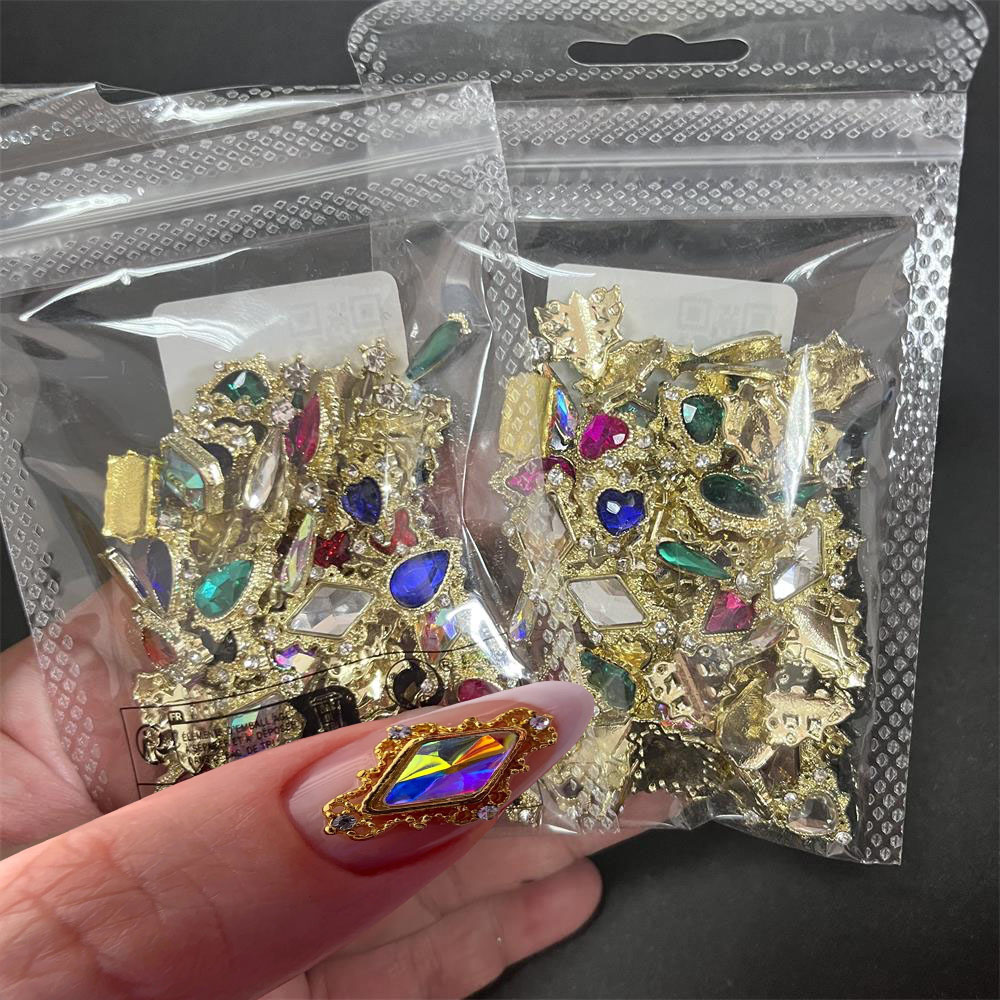 60 STKS Mix Nail Art Steentjes - Nail Art Valentines Day recensie en prijs