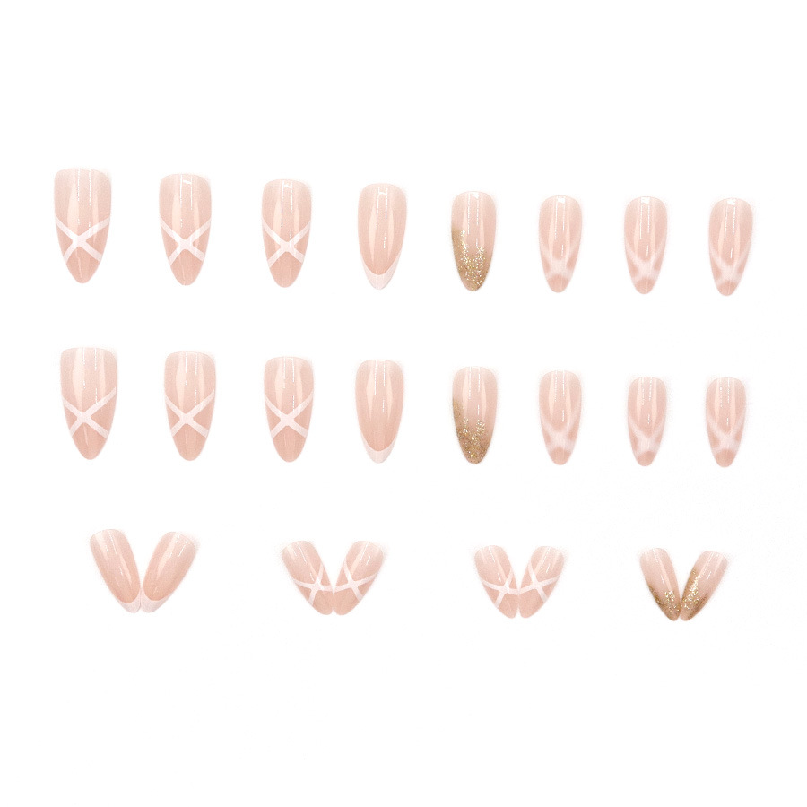 Medium nepnagels voor vrouwen, - Nail Art Press On recensie en prijs