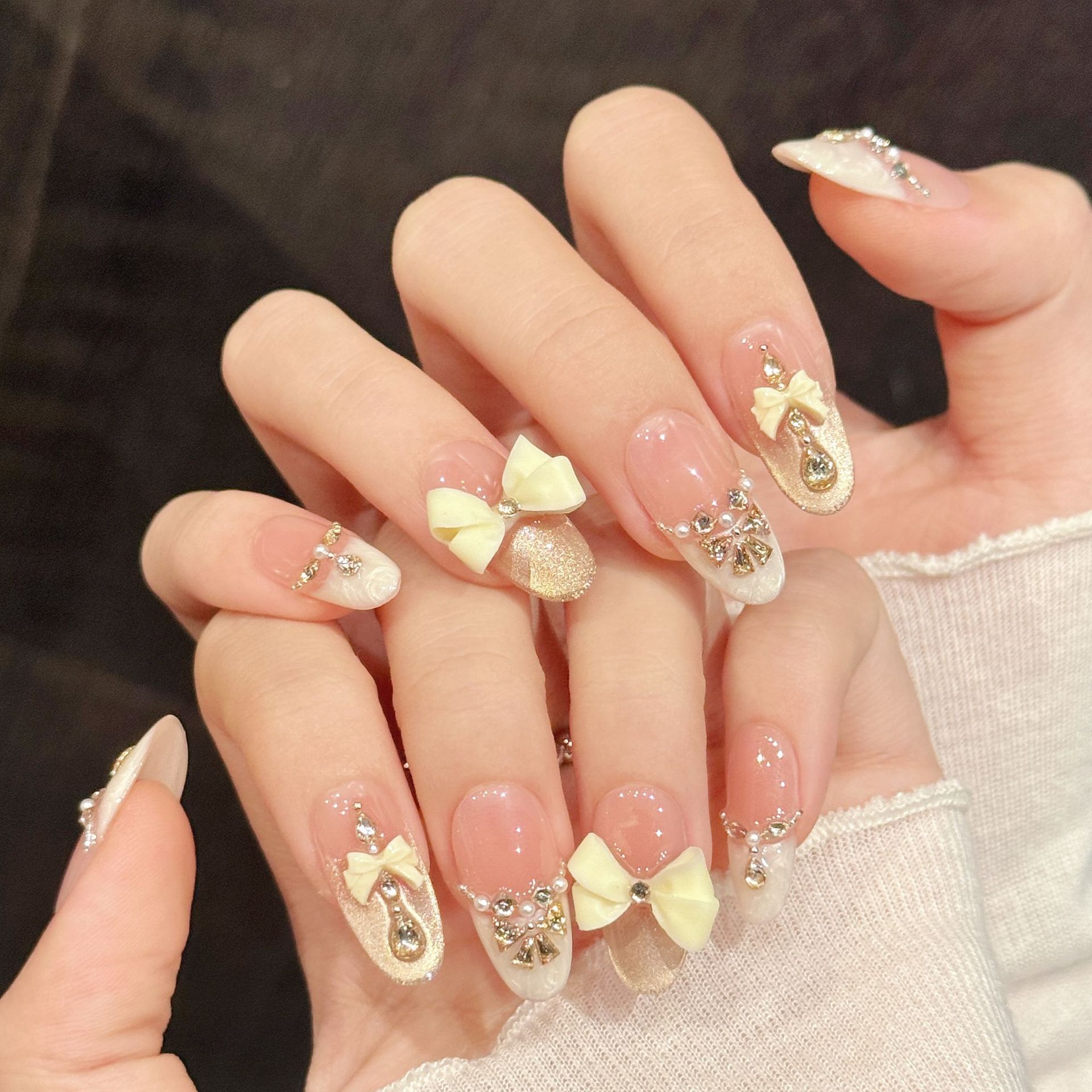 10 stuks handgemaakte pers op  - Nail Art Press On recensie en prijs