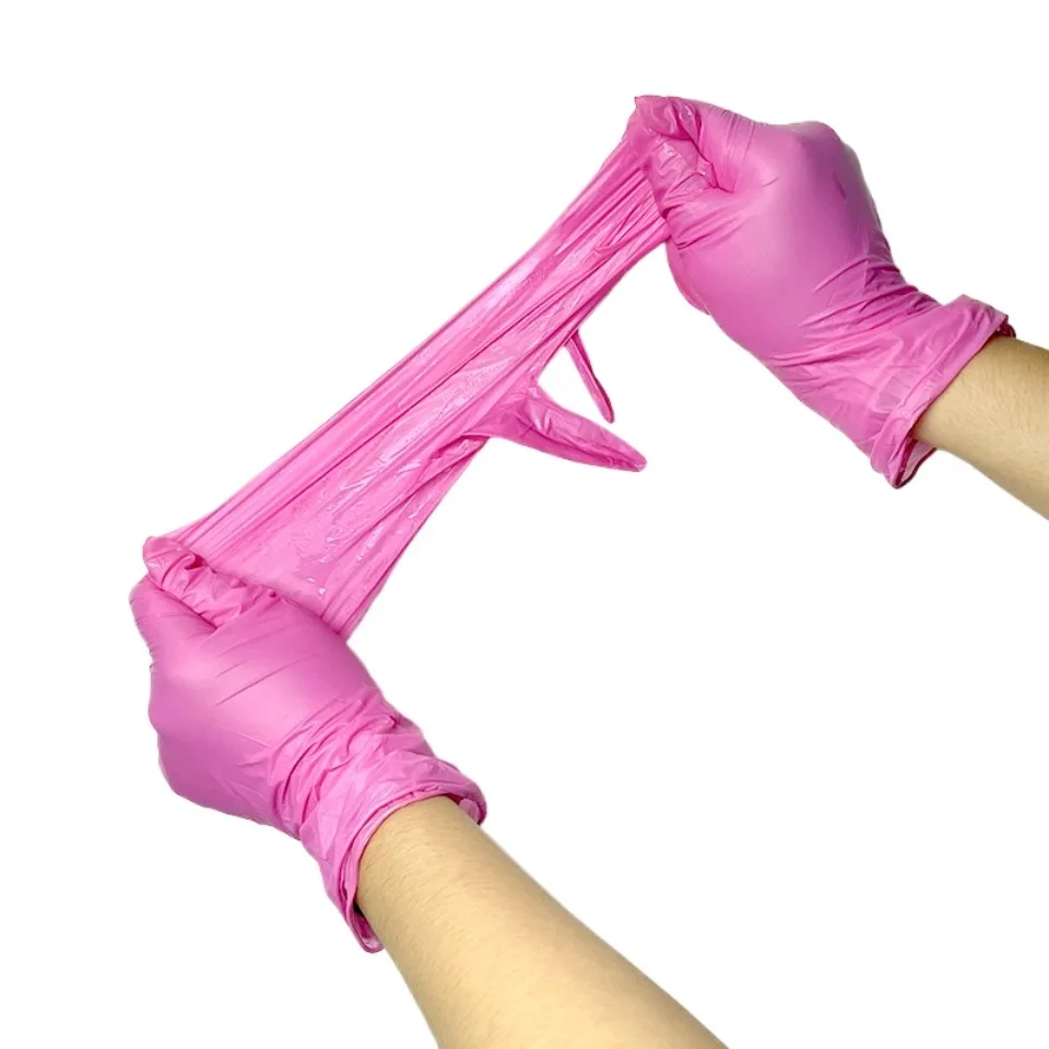 50 stuks dieproze nitril hands - Nail Art Pink recensie en prijs