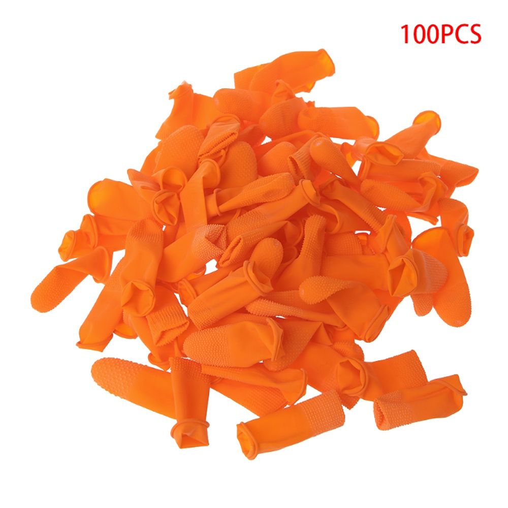 100 stuks herbruikbare nagelku - Nail Art Orange recensie en prijs
