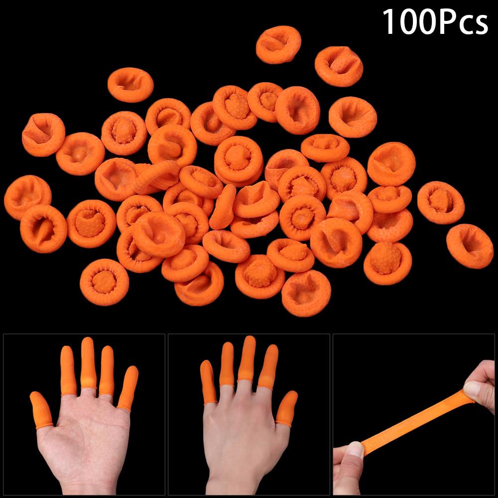 100 stuks herbruikbare nagelku - Nail Art Orange recensie en prijs