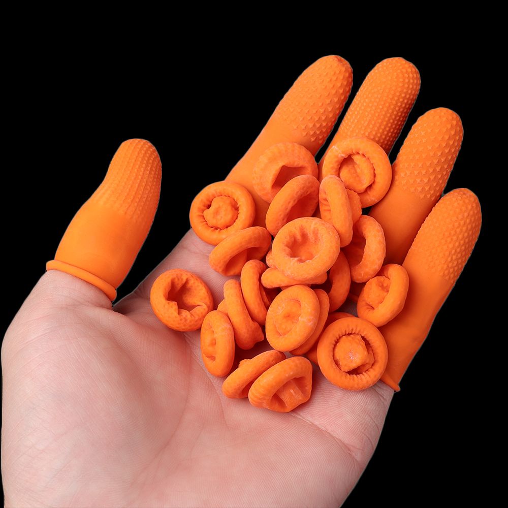 100 stuks herbruikbare nagelku - Nail Art Orange recensie en prijs