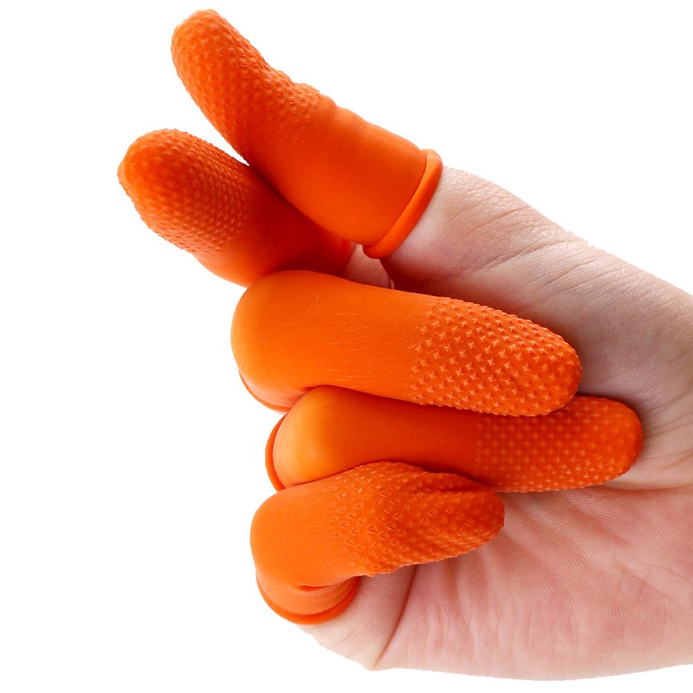 100 stuks herbruikbare nagelku - Nail Art Orange recensie en prijs