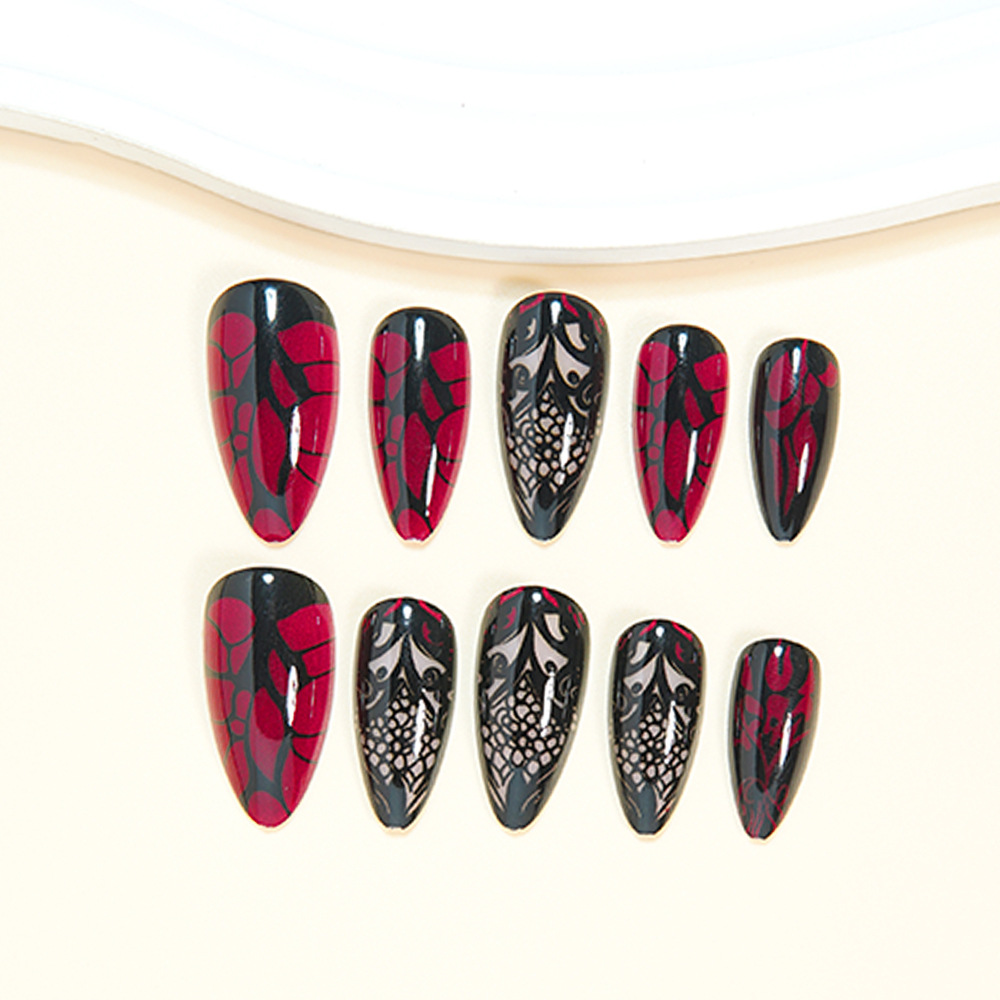 Medium nepnagels voor vrouwen, - Nail Art Press On recensie en prijs